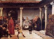The Education of the Children of Clovis Sir Lawrence Alma-Tadema,OM.RA,RWS